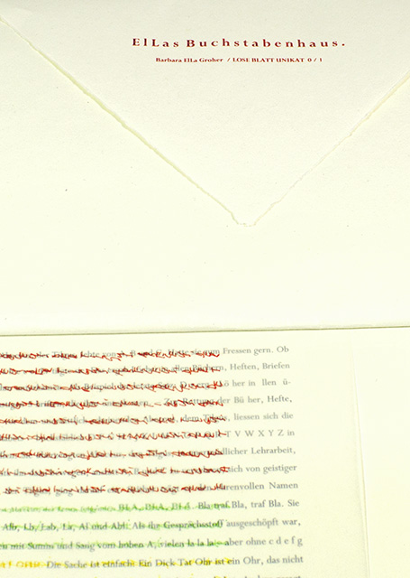 Das Buchstabenhaus, Geschichten,  Arlesheim, 2015